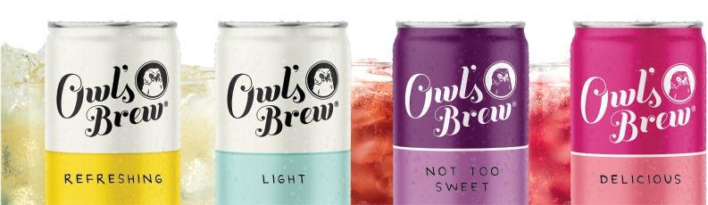 Owl's Brew Cans